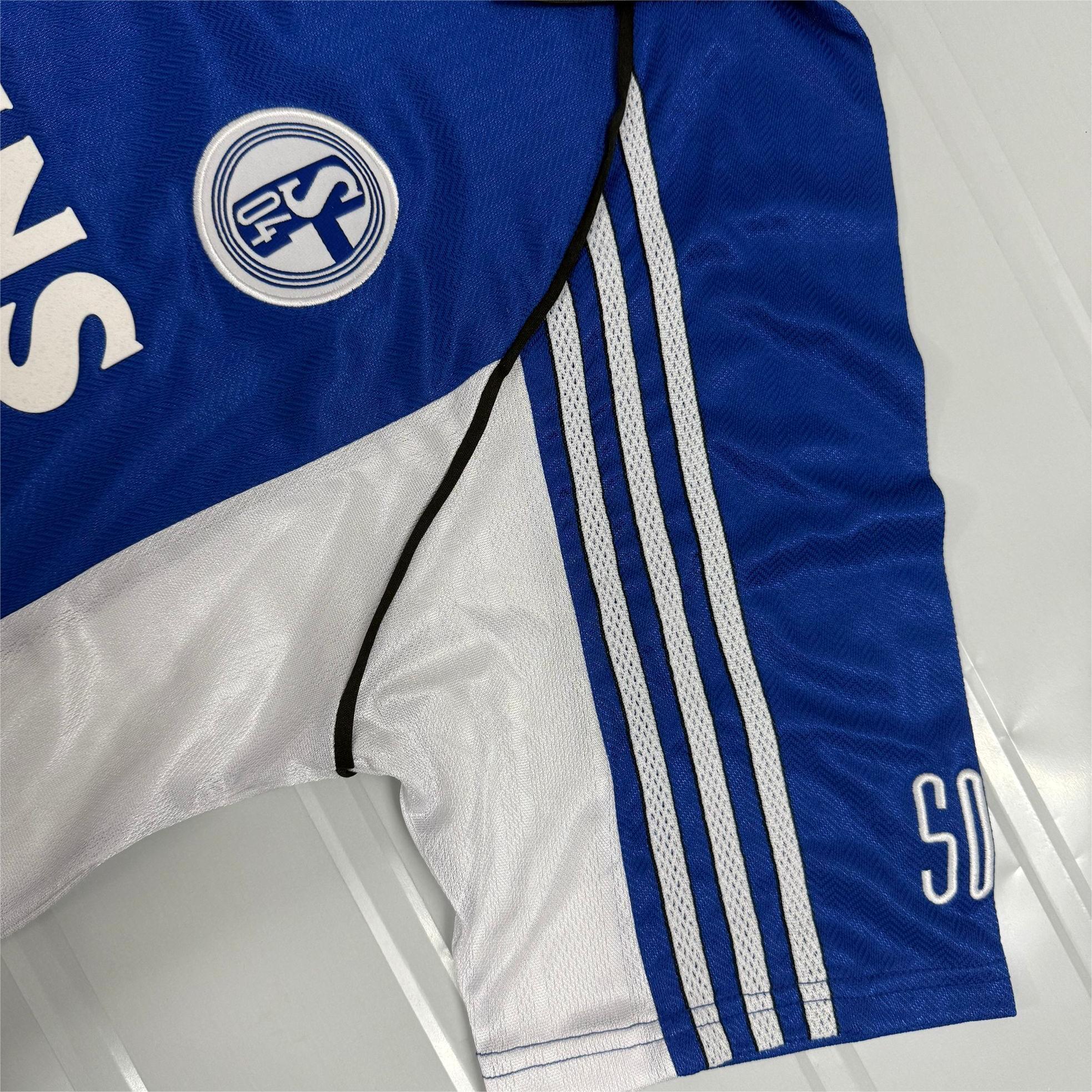 Retro 98/00 Schalke 04 Home Kit S-XXL