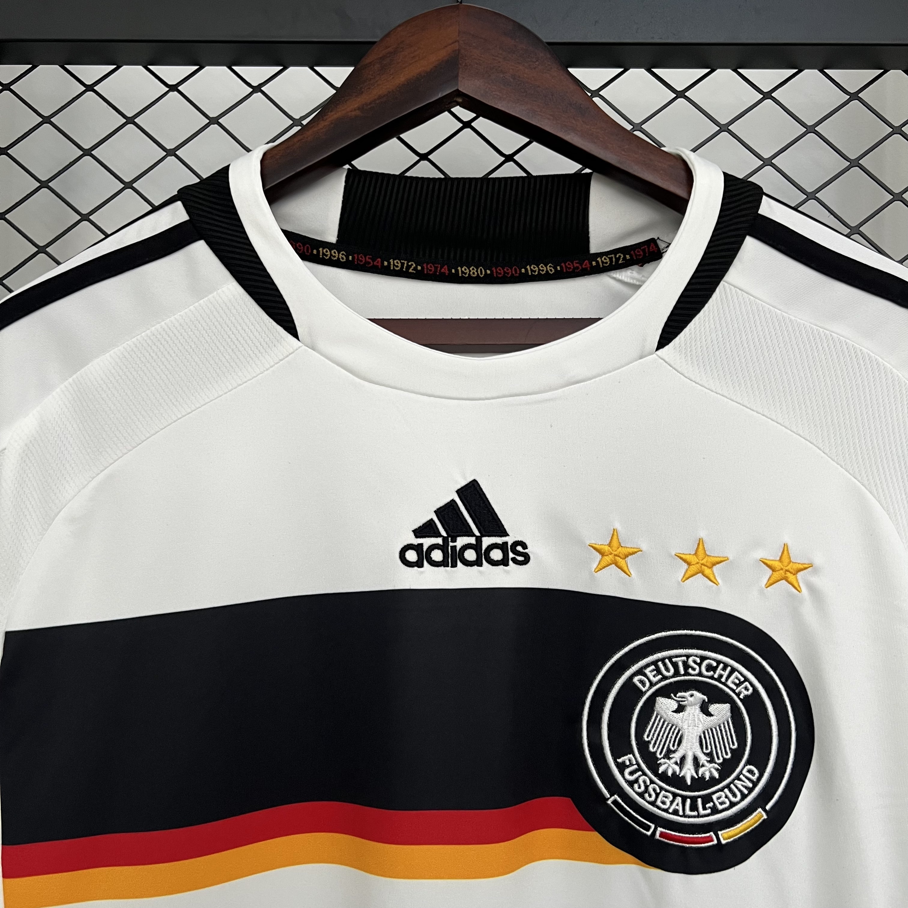 Retro Germany 2008 Home White S-XXL 4