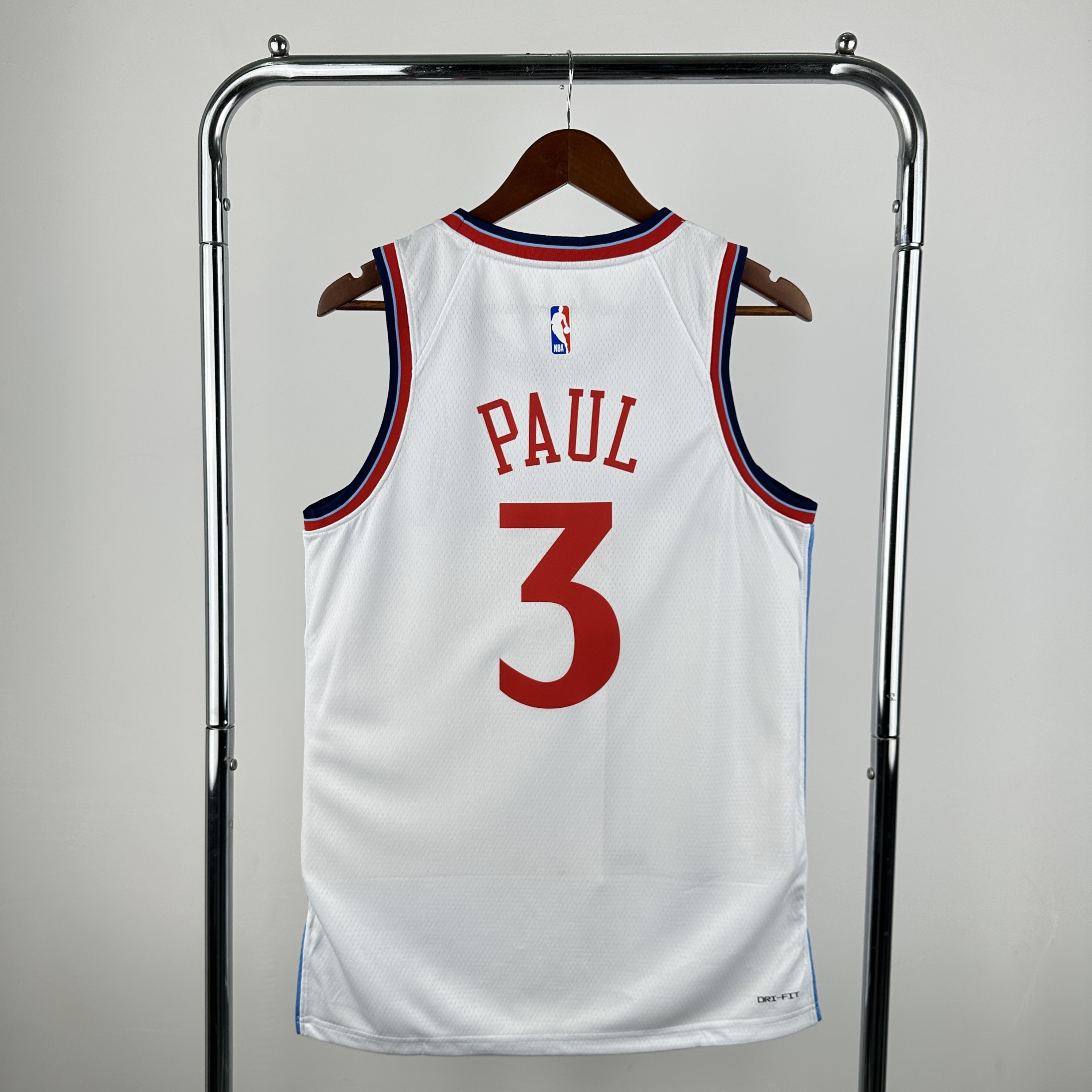 25 Season Los Angeles Clippers White No.3 Paul