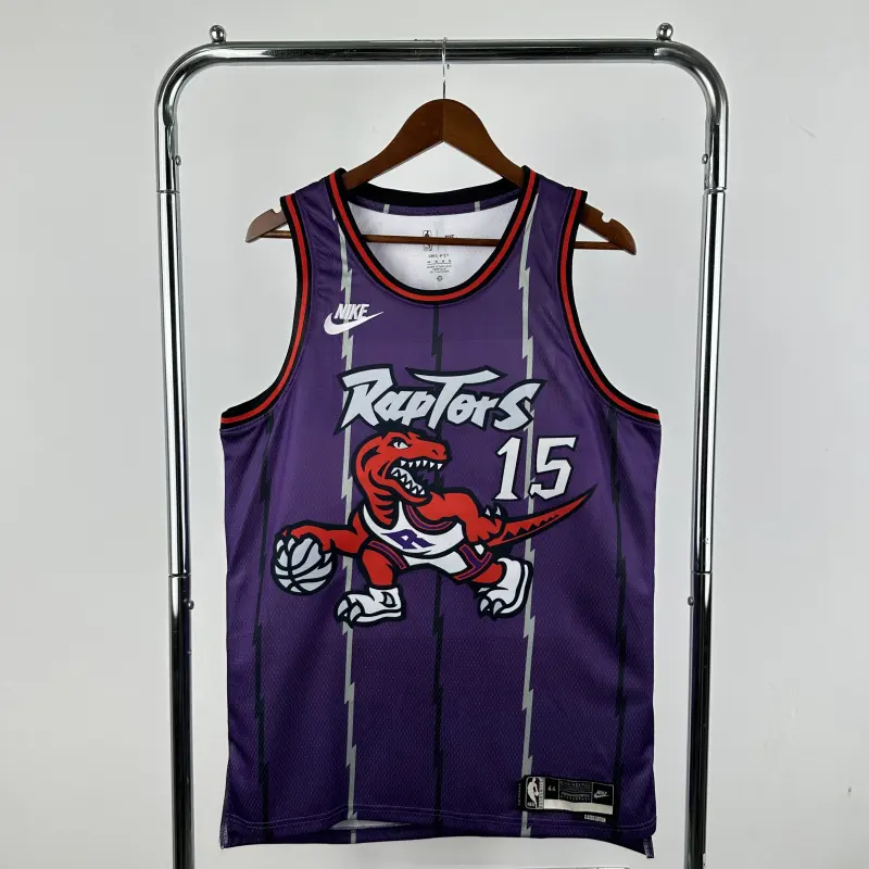 26 Season Toronto Raptors Purple No.15 Carter