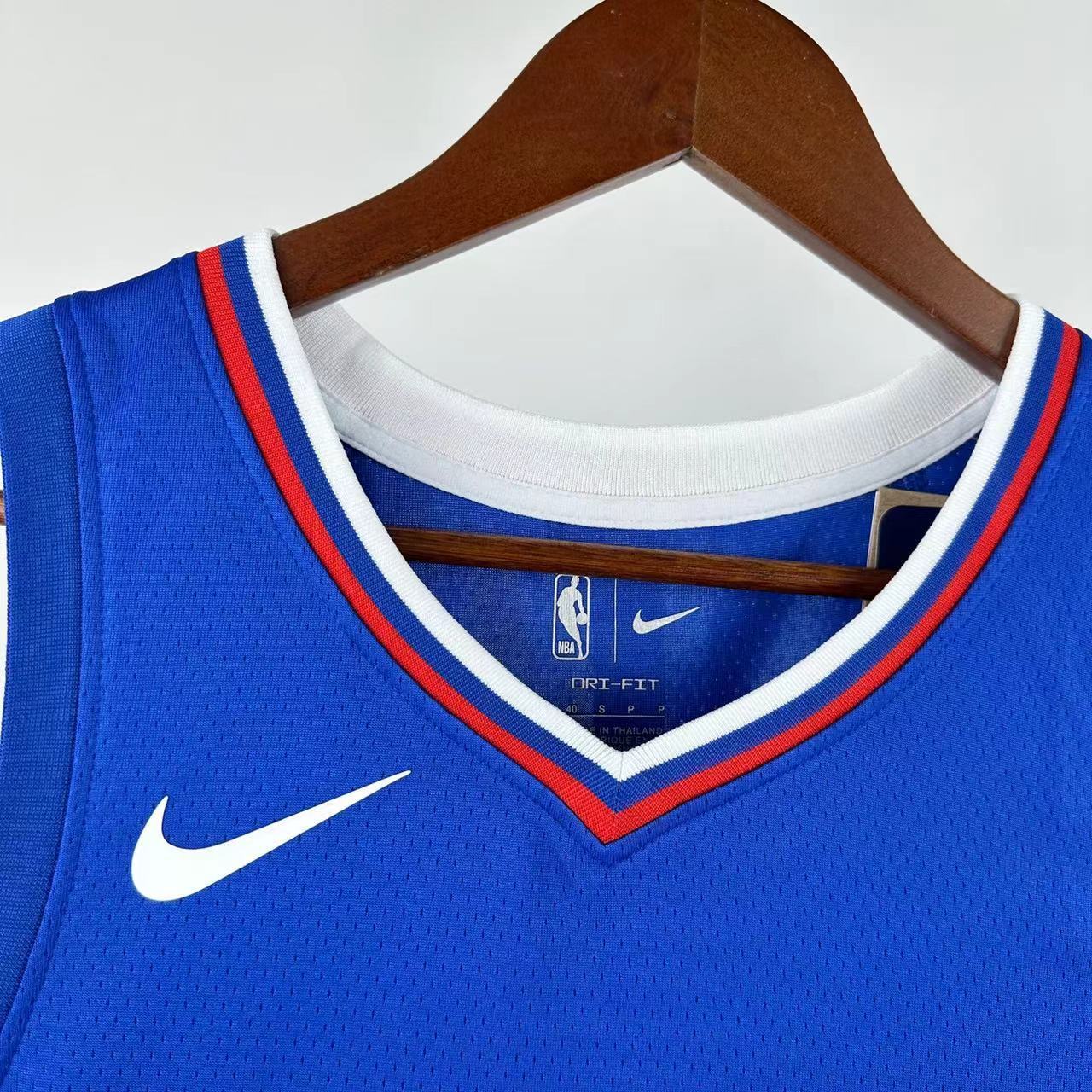 23 Season Los Angeles Clippers Away Blue  No.3 Paul