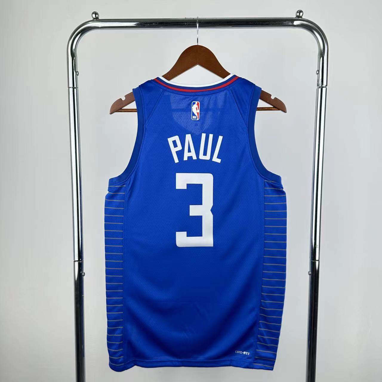 23 Season Los Angeles Clippers Away Blue  No.3 Paul