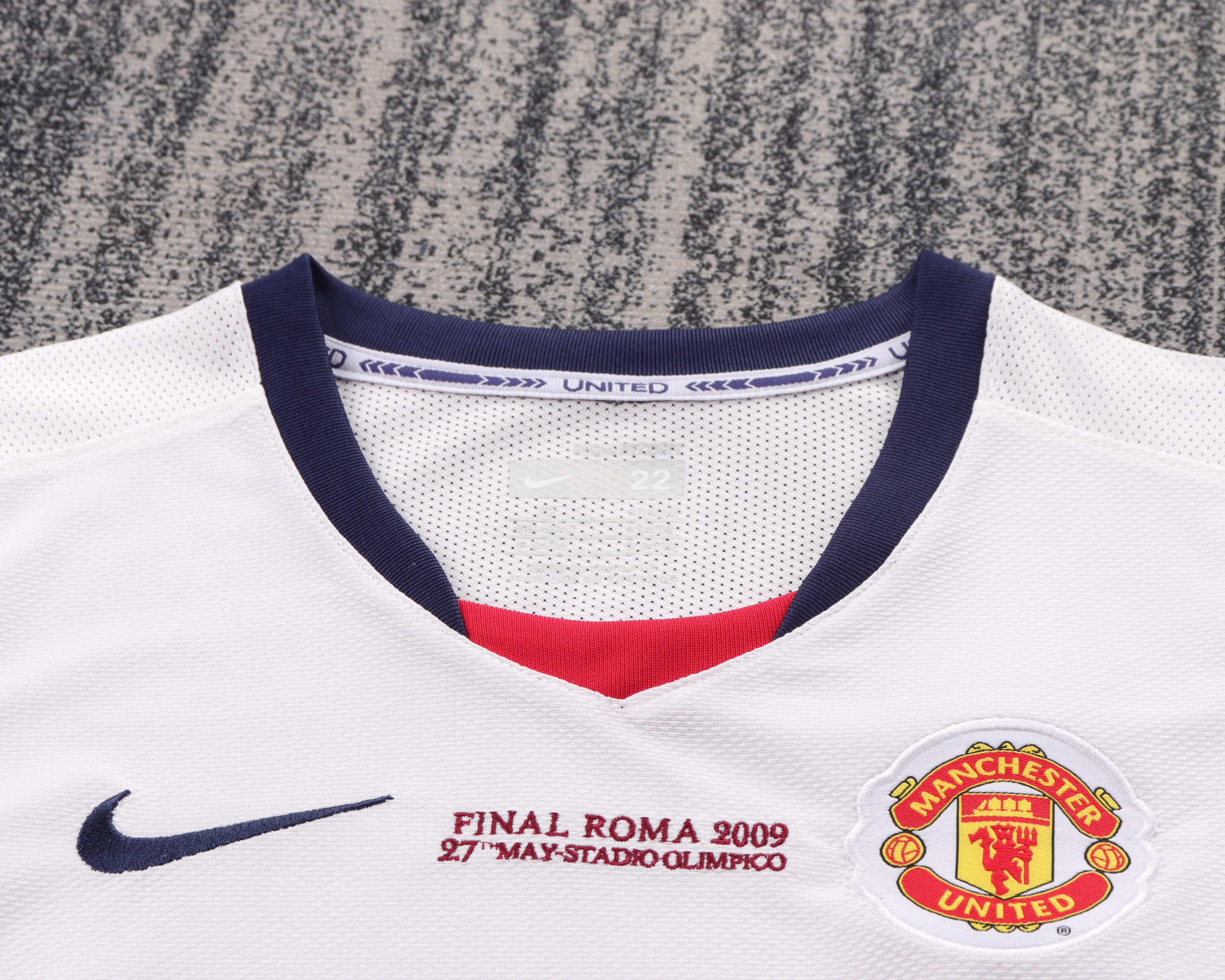 Kids Retro Man Utd 08/09 Away UCL 3