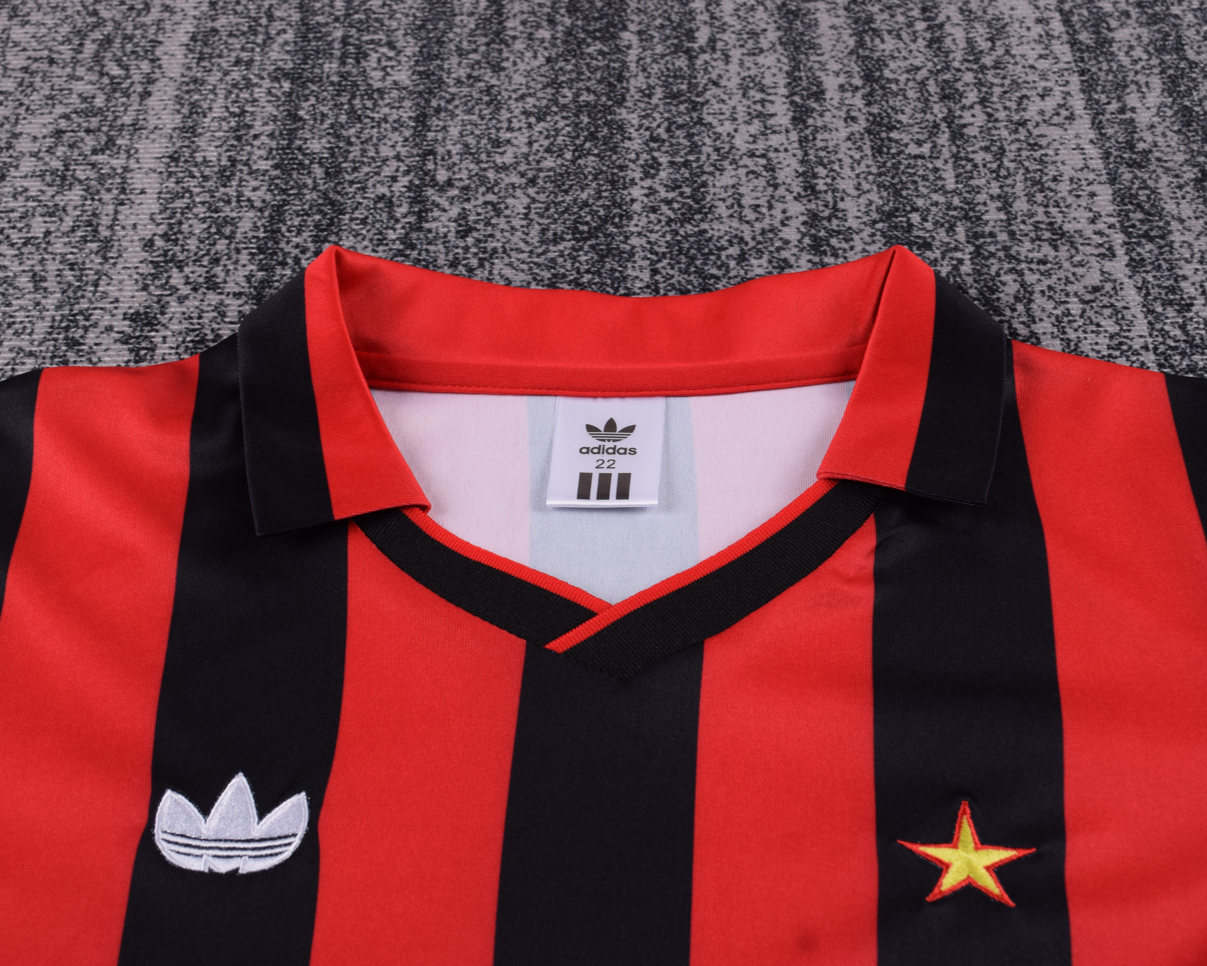 Kids Retro Kit AC Milan 90/91 Home 4