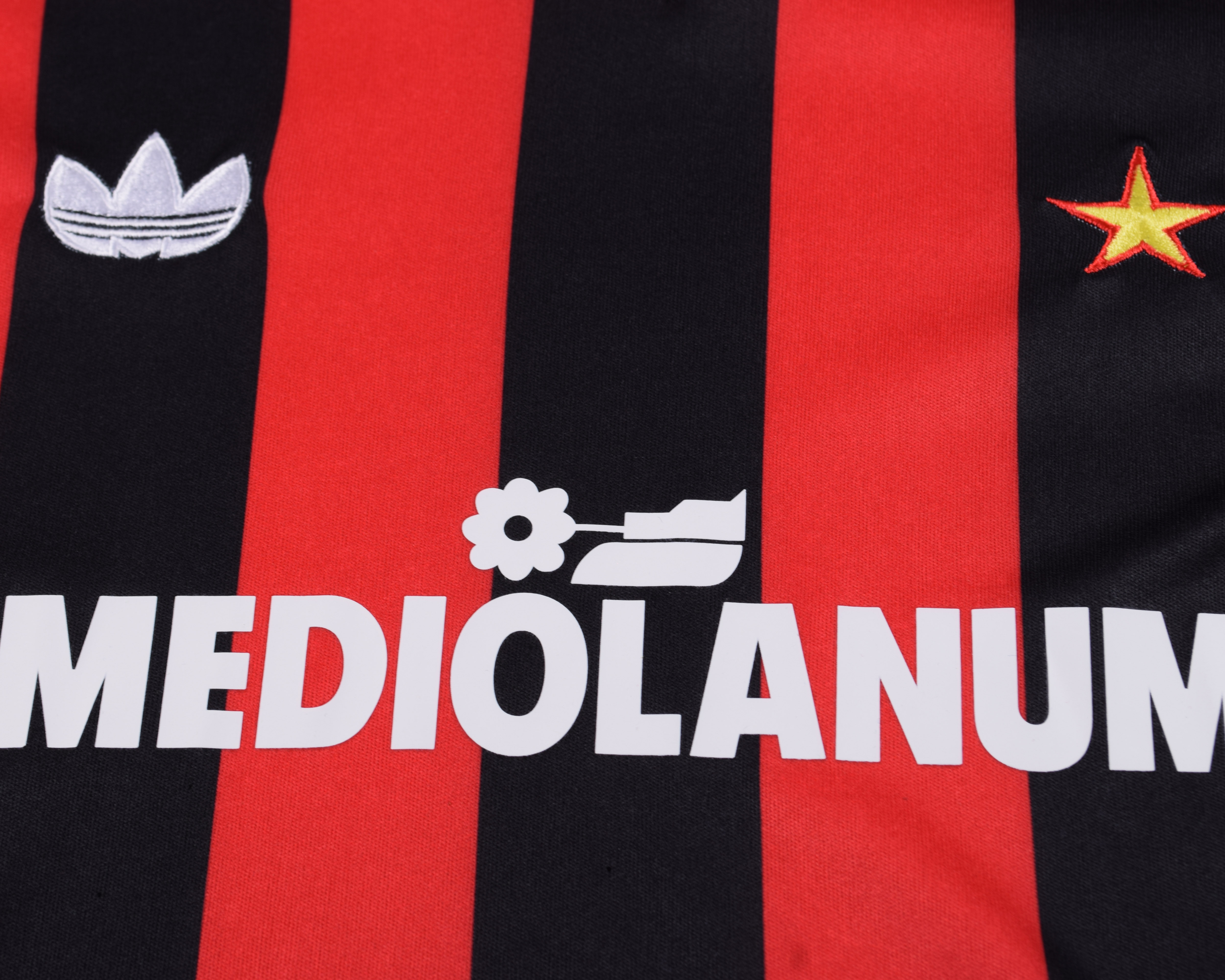 Kids Retro Kit AC Milan 90/91 Home 3