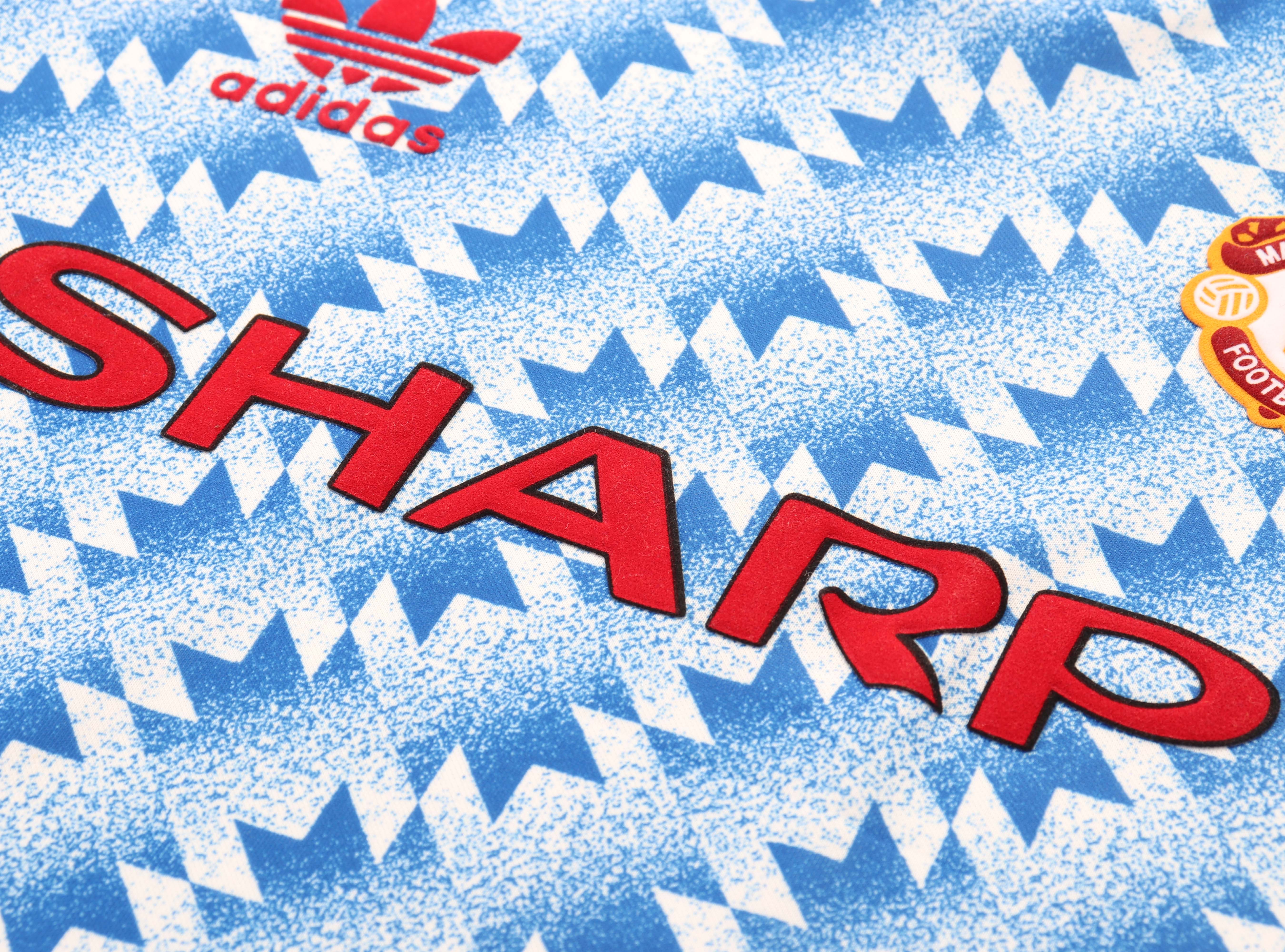 Kids Retro Man Utd 90/92 Away 4