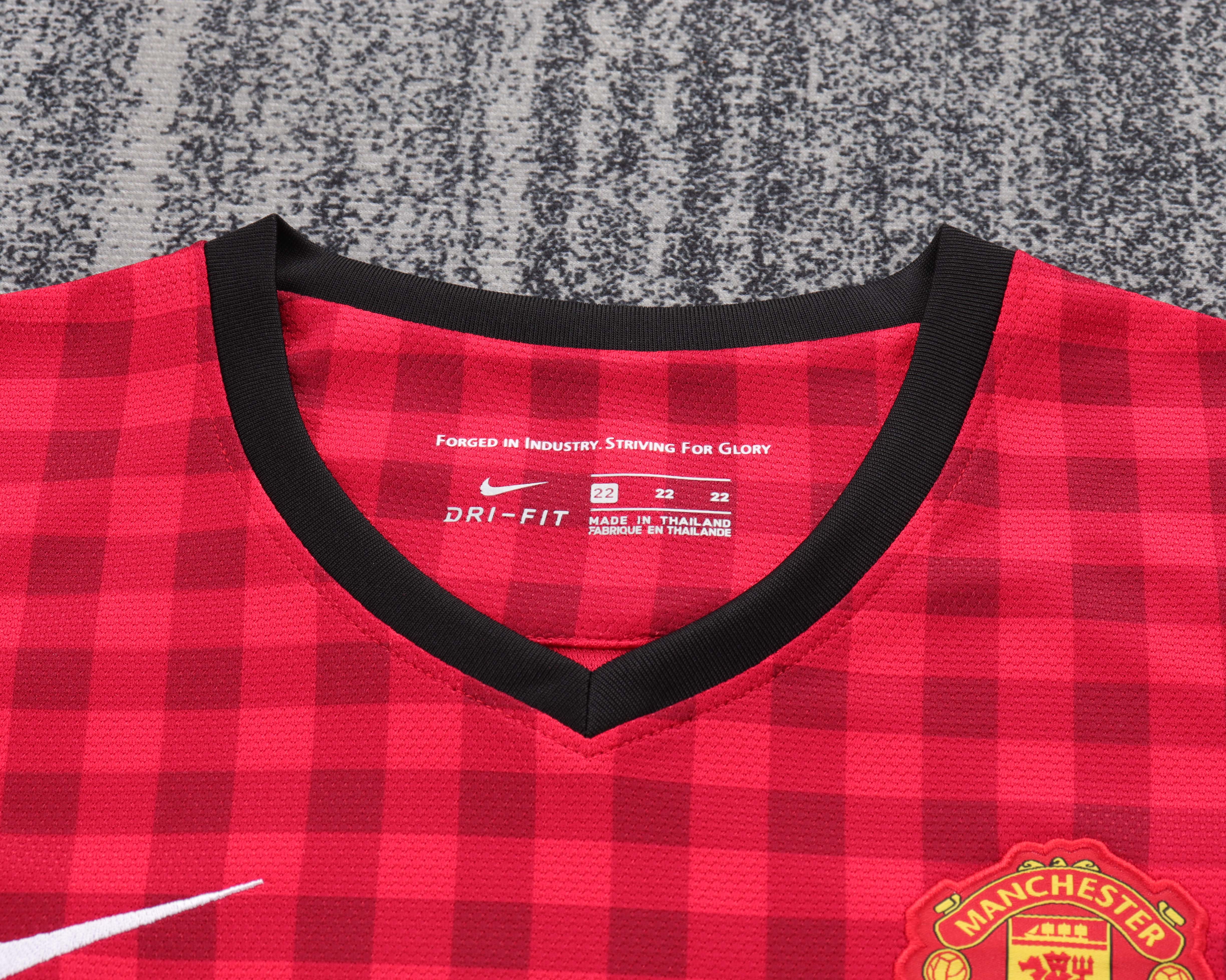 Kids Retro Man Utd 12/13 Home 3