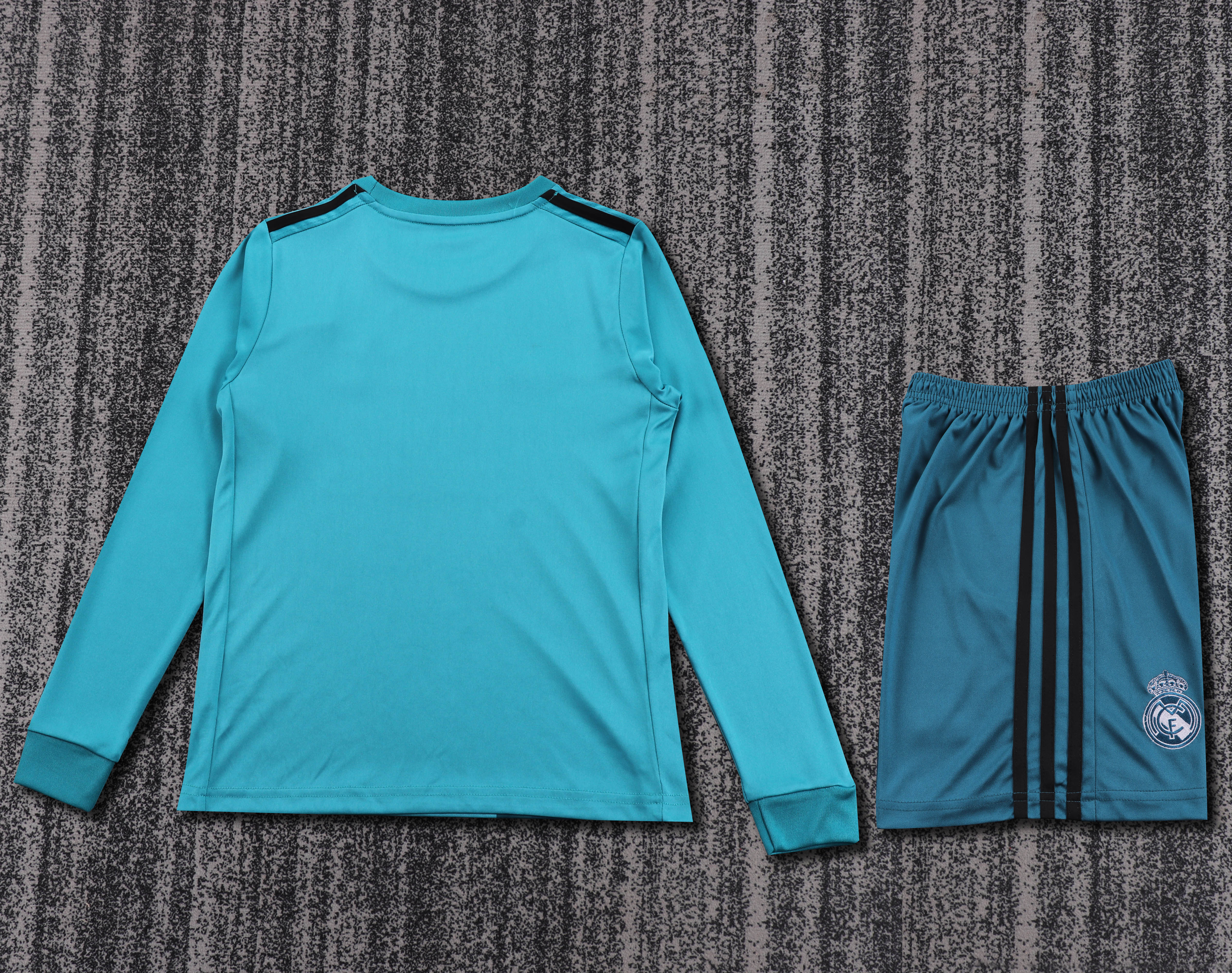 Kids Real Madrid 16/17 Third Long Sleeves