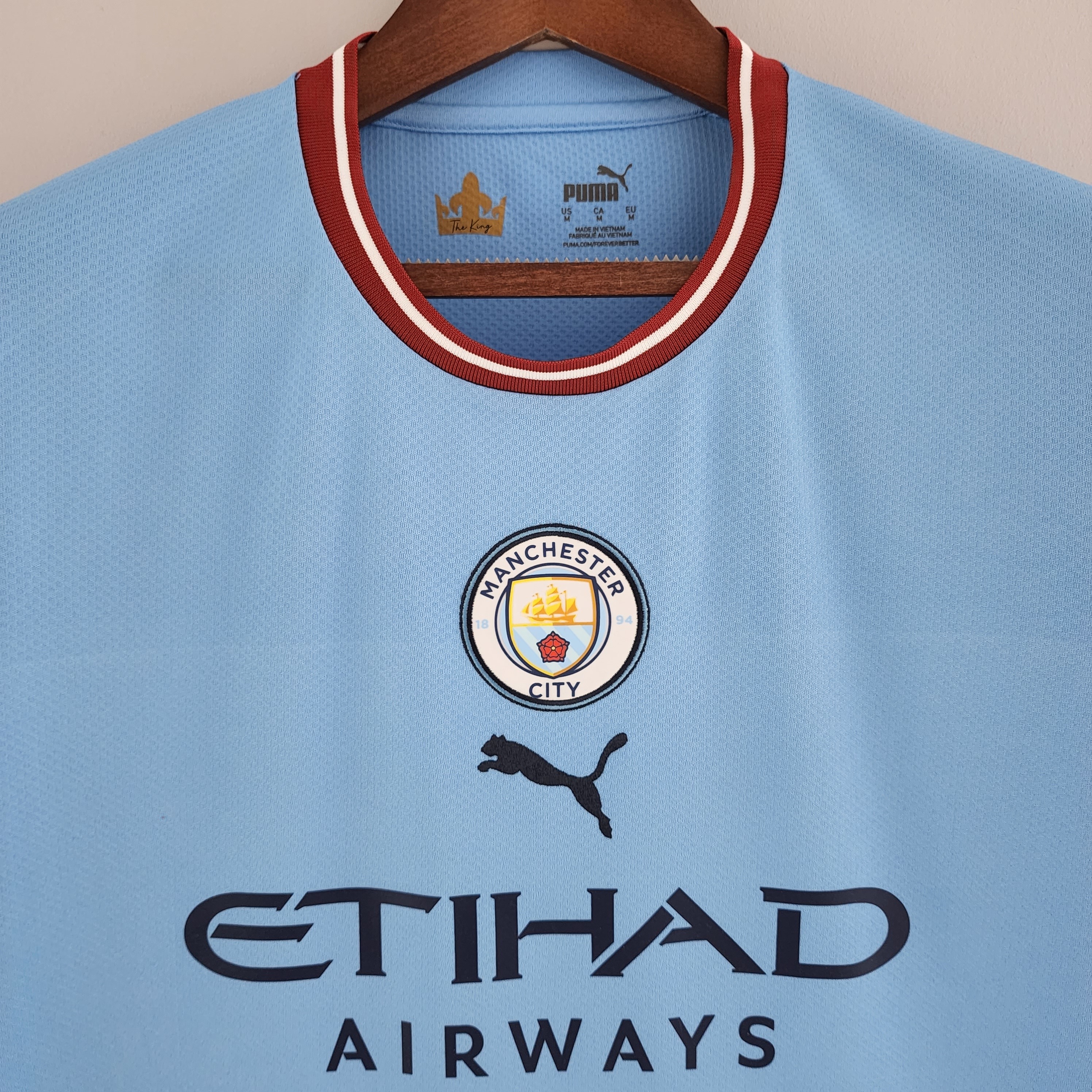 Man City 22/23 Home S~XXL Fan Version 4