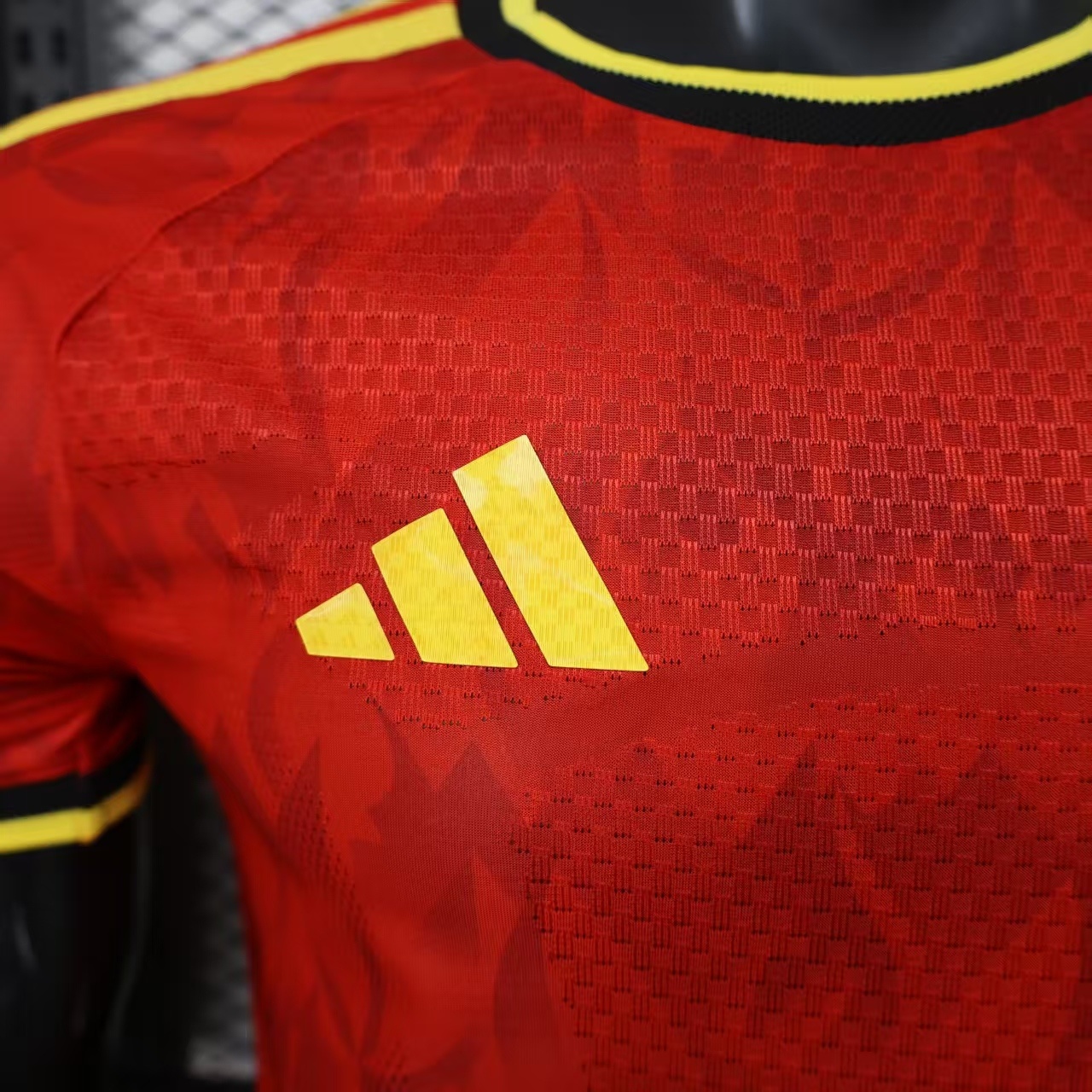 Player Version Belgium 2026 Home Jersey Red S-4XL 3