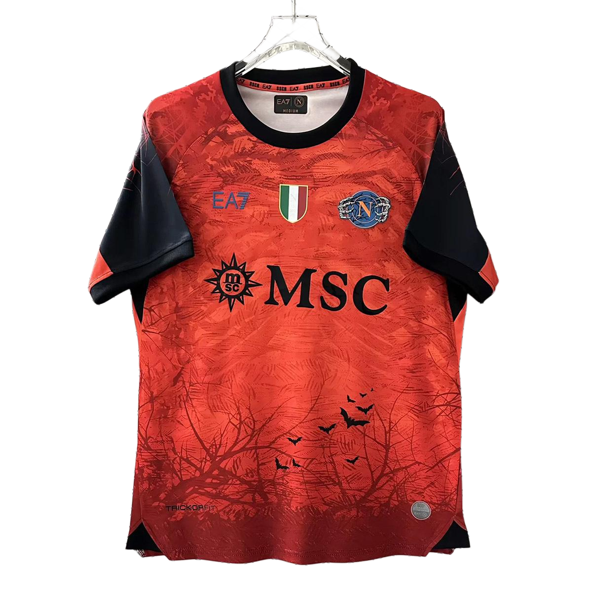 NAPOLI HALLOWEEN ORANGE MATCH SHIRT 2025/2026 S-4XL Fan Version 3
