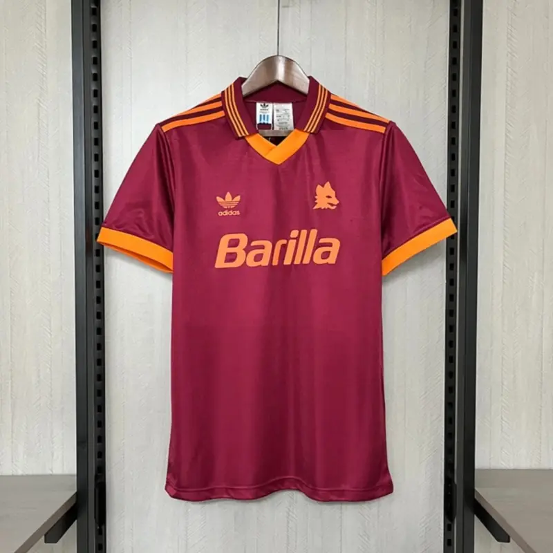As Roma Retro 92/93 Roma Home S-XXL