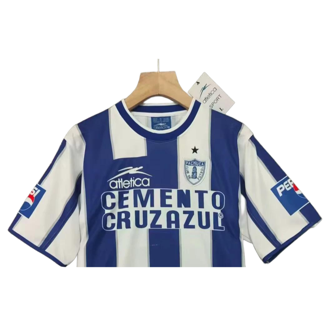 Retro Pachuca 01/02 Home Jersey S-XXL 3