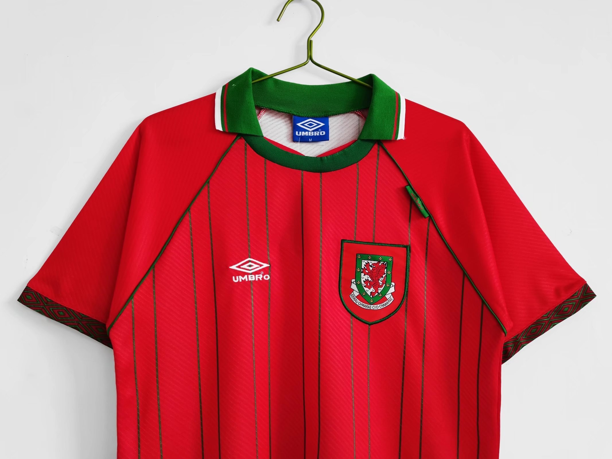 Retro 1994/96 Wales Home Jersey S-XXL 3