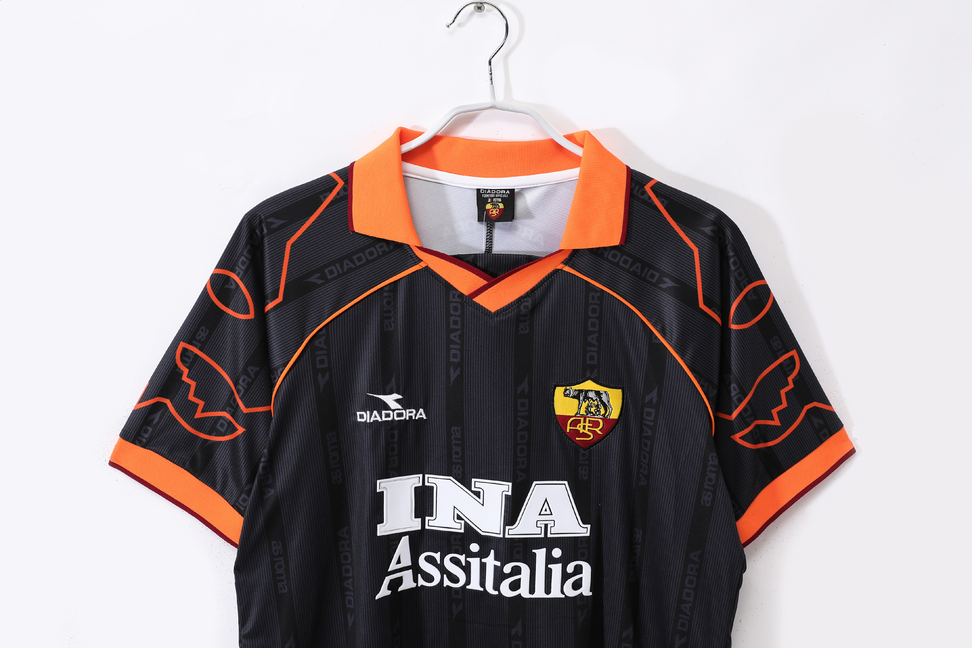 Retro Roma 99/00 Away Jersey S-XXL 3