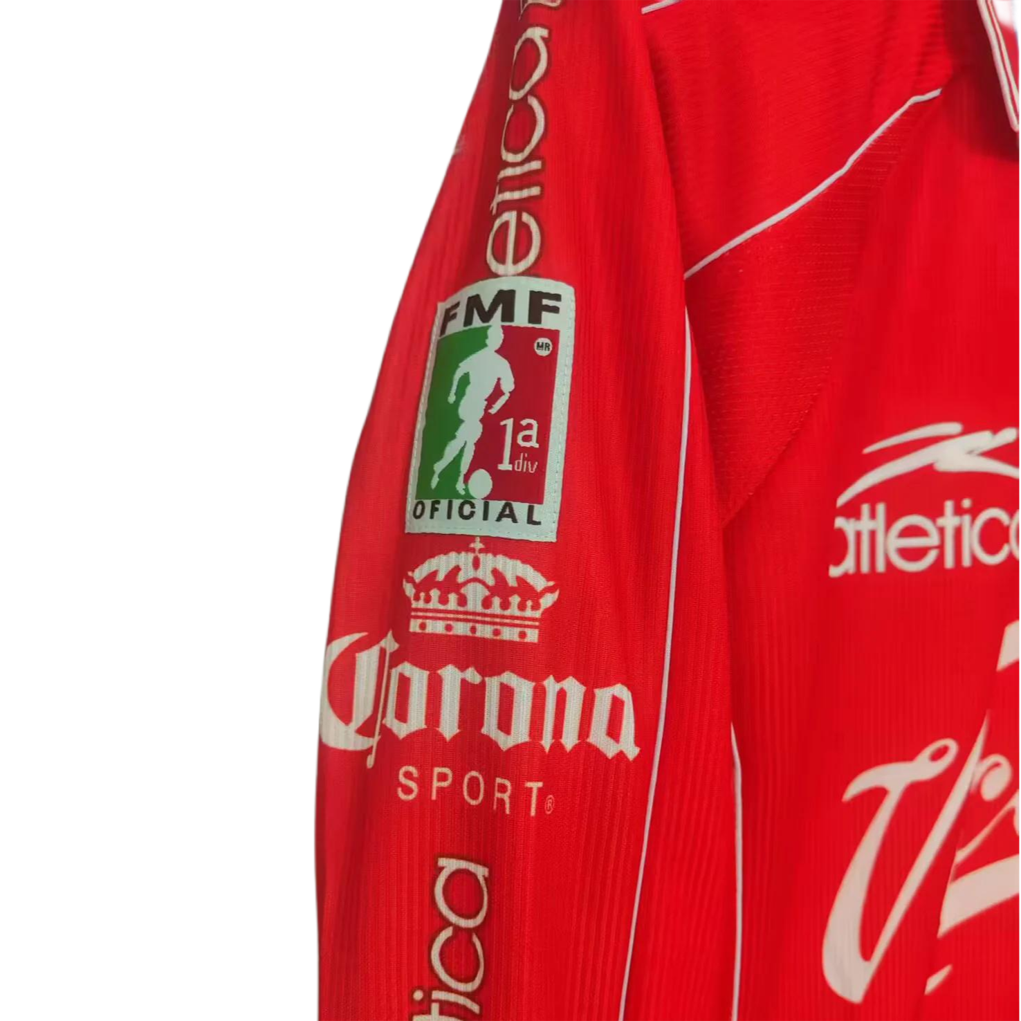 Retro TolucaCD 00/01 Home Jersey Long Sleeves S-XXL 4