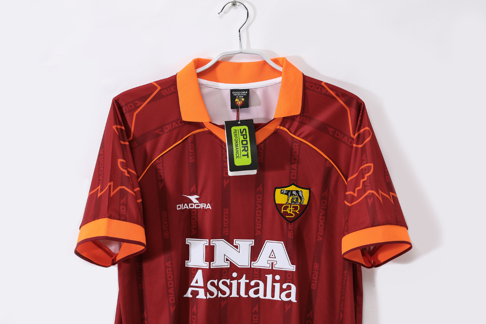 Retro Roma 99/00 Home Jersey S-XXL 3