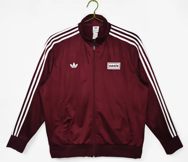 Adidas x Oasis Tour Phoenix Sports Jacket - Wine Red
