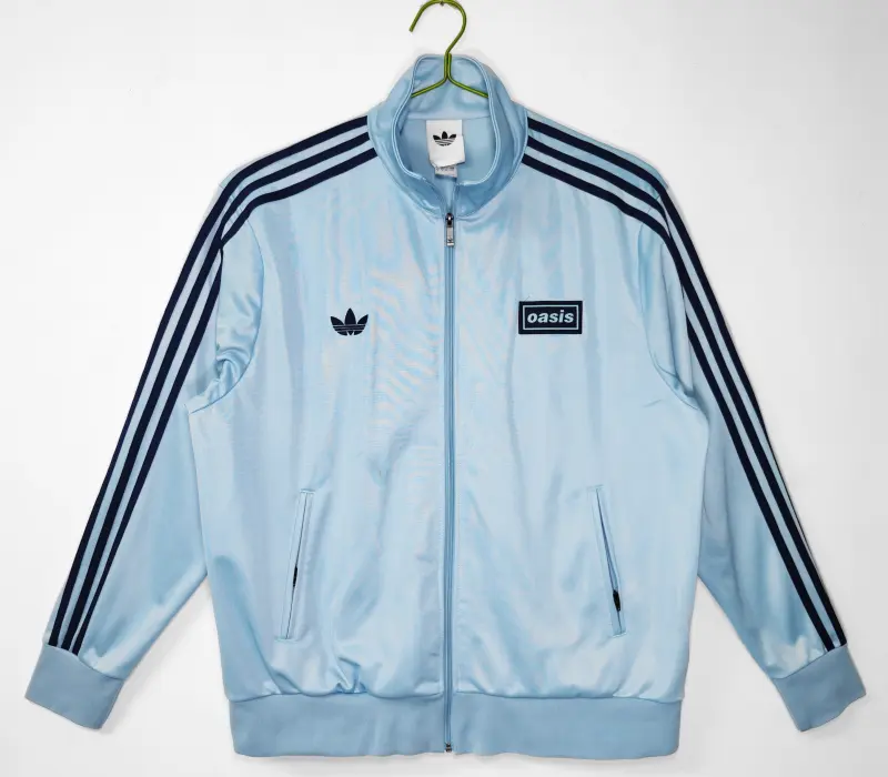 Adidas x Oasis Tour Phoenix Sports Jacket - Lake Blue