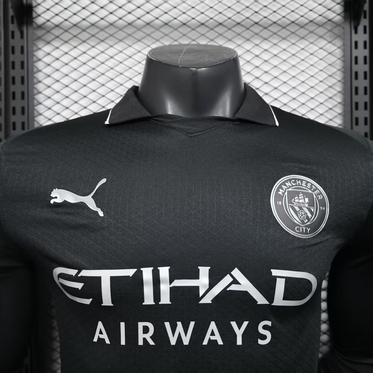 Player Version Man City 25/26 Away Kit Long Sleeves S-XXL 3