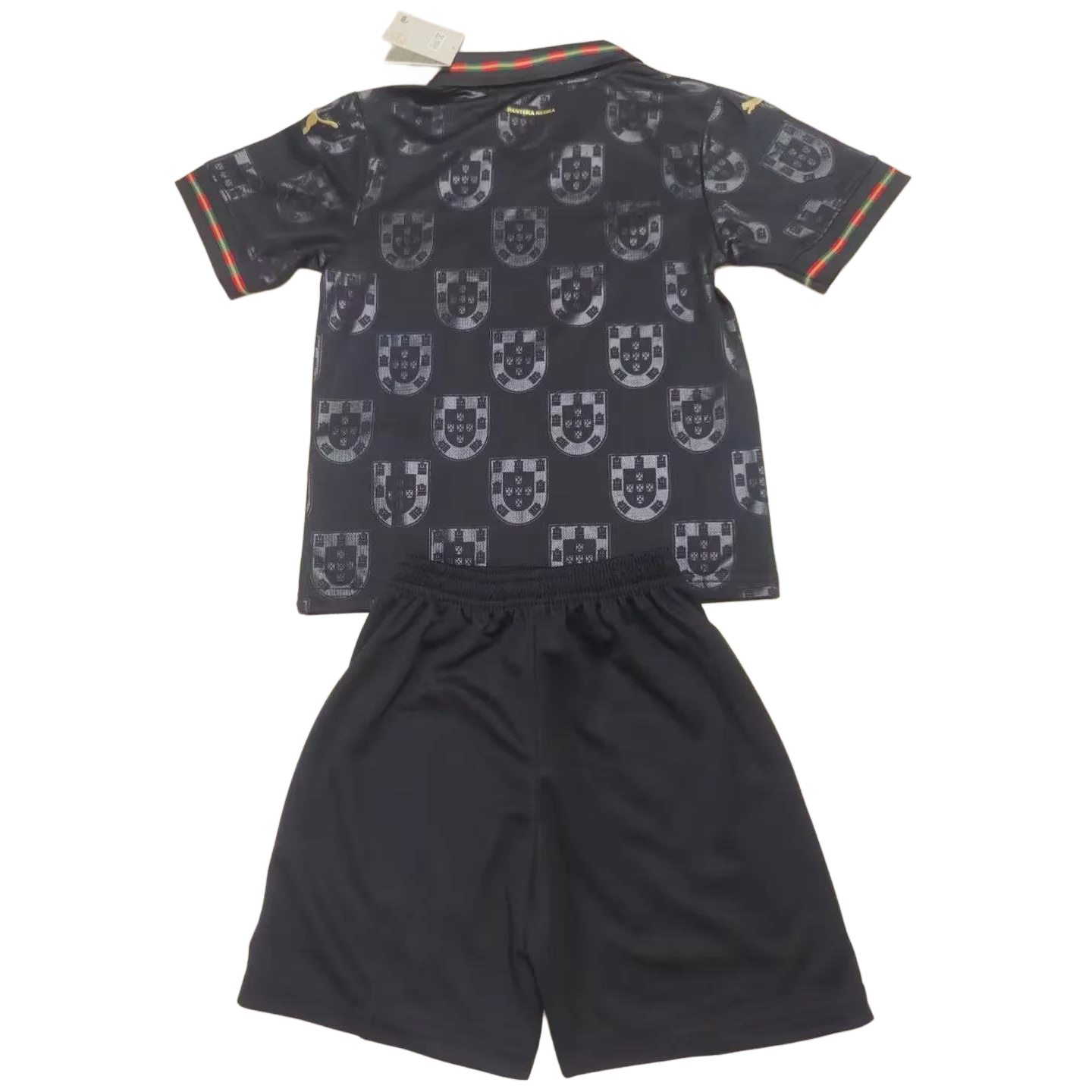 Kids 2026 World Cup Portugal Black Kit 16-28