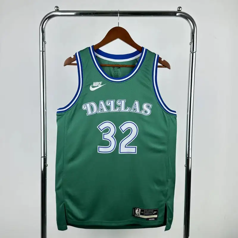 Dallas Mavericks 26 Season Mavericks Green #32 Flagg