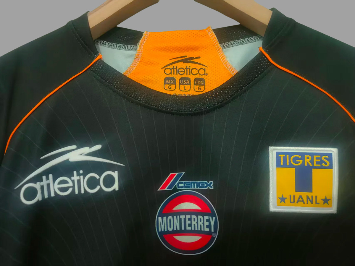 Retro Tigres 2005 Third Jersey S~XXL 3