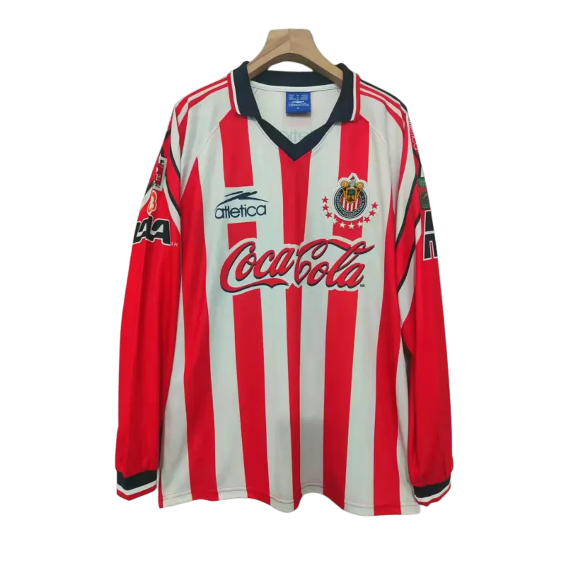 Retro Chivas 1998/99 Home Jersey Long Sleeves S-XXL