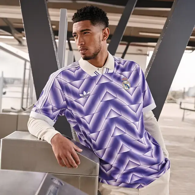 Real Madrid Mens adidas Originals LFSTLR Jersey 25/26 Purple