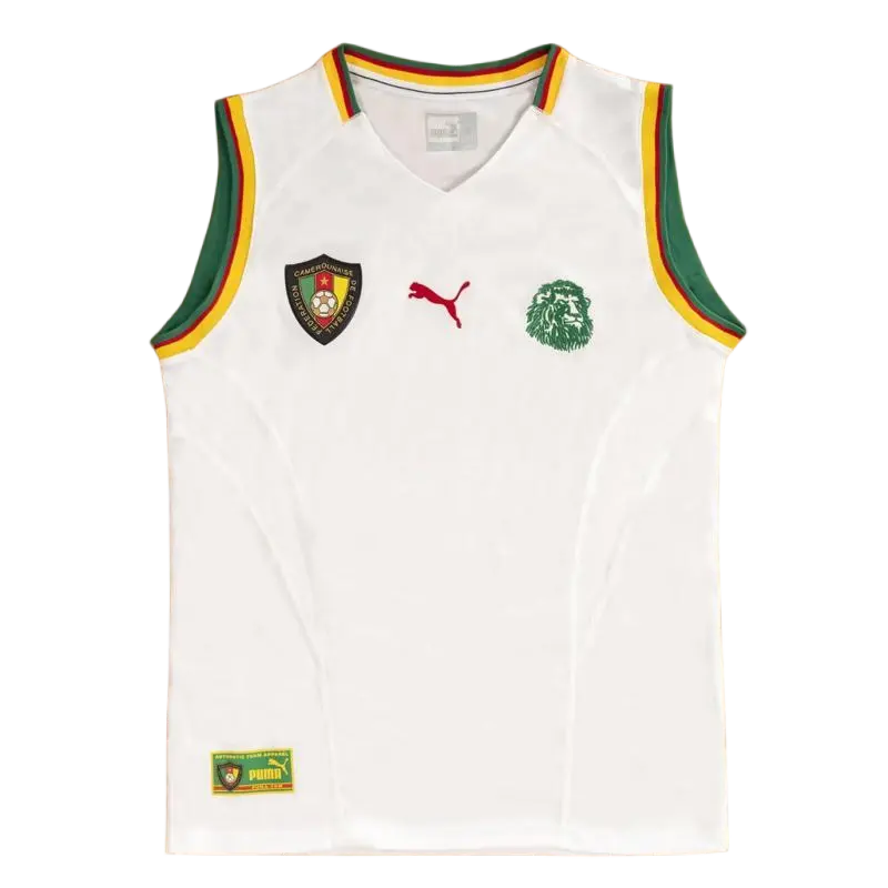Retro Cameroon 2002 Away Sleevsless S-XXL