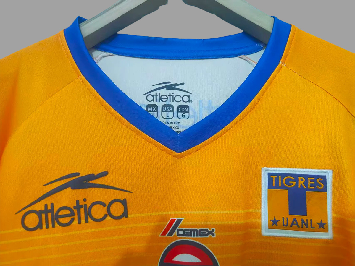 Retro Tigres 2006 Home Jersey S~XXL 3