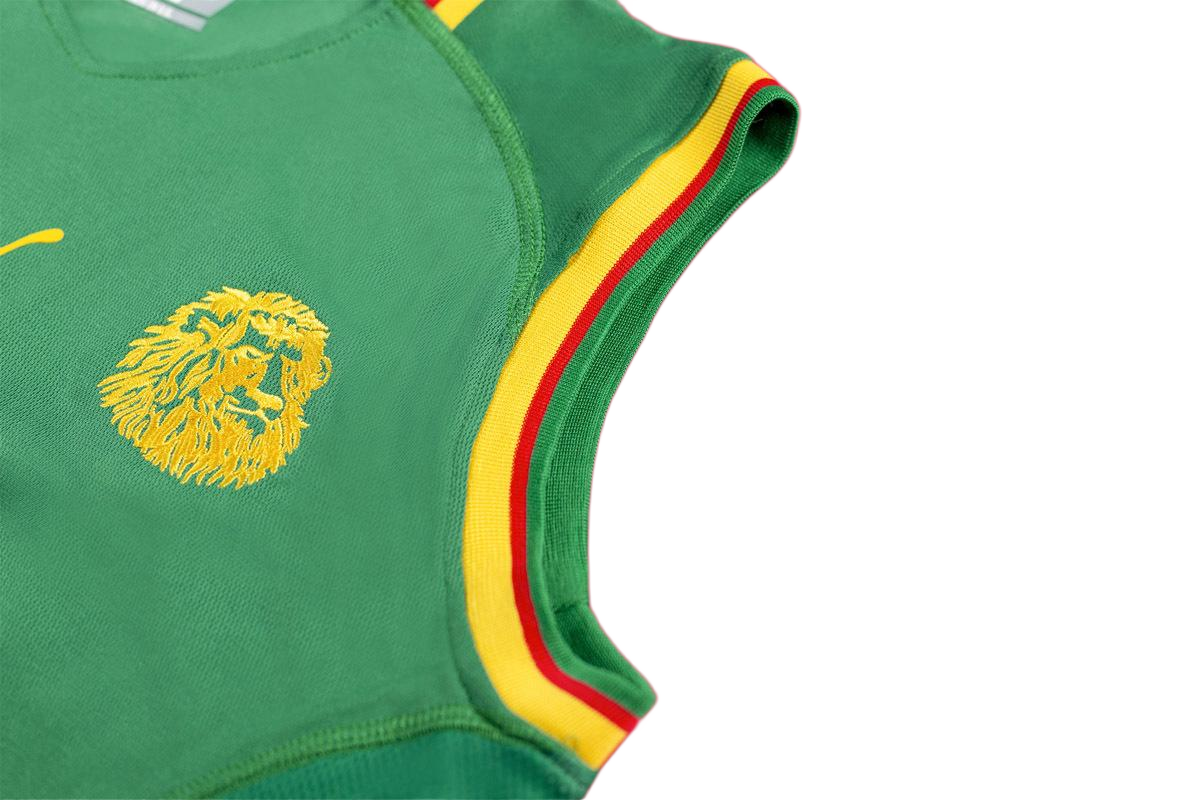 Retro Cameroon 2002 Home Sleevsless S-XXL 4
