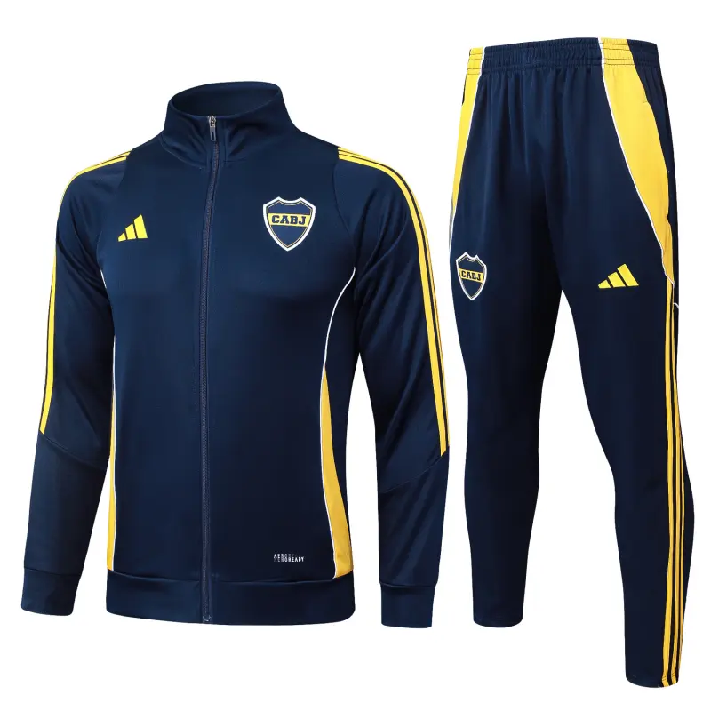2526 Boca Full Zipper Training Suit Blue