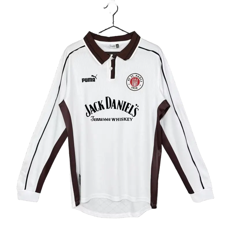 Retro St. Pauli 1999/00 Home Long Sleeves