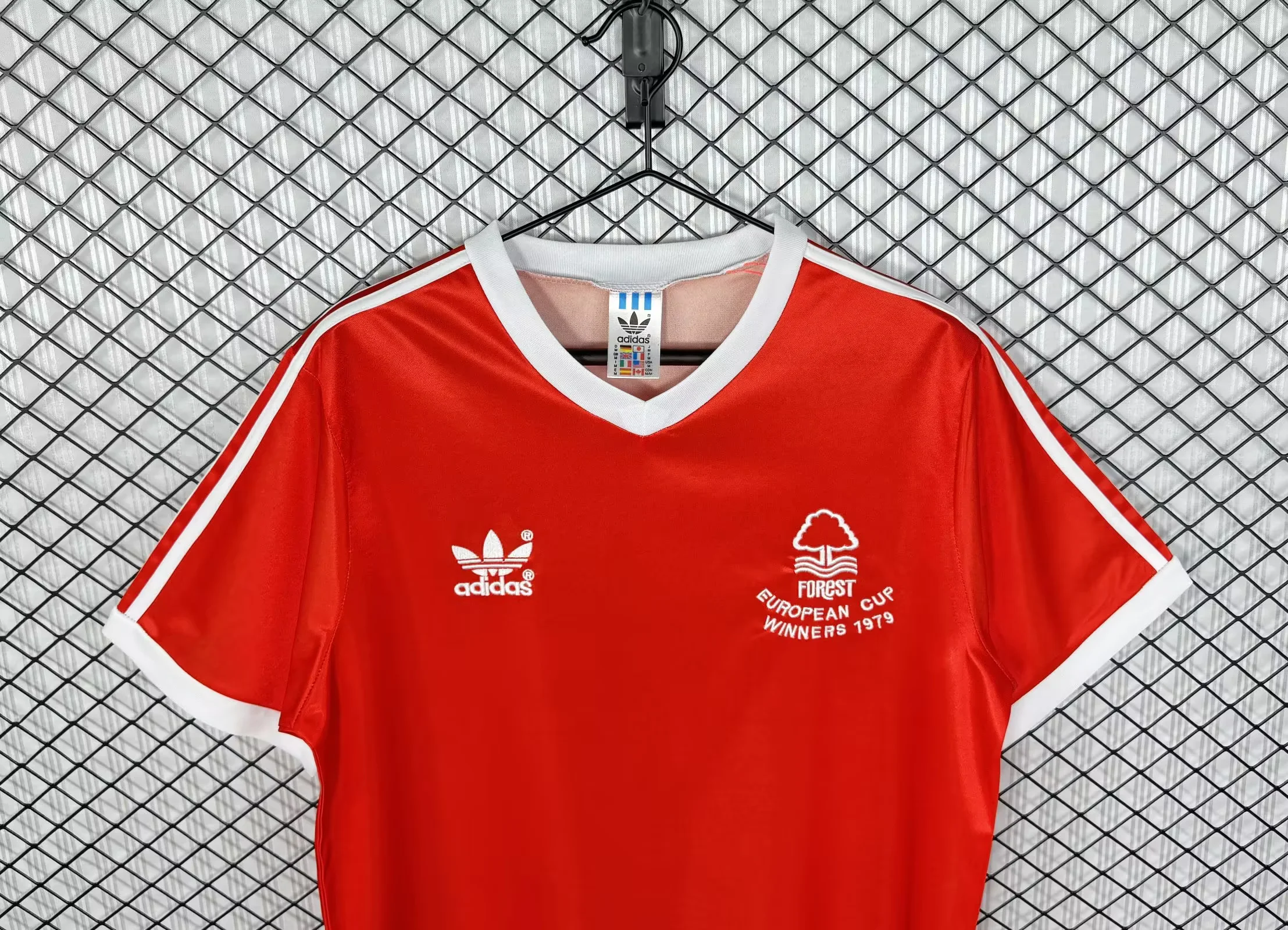 Retro Nottingham Forest 77/80 Home Jersey S-XXL 3