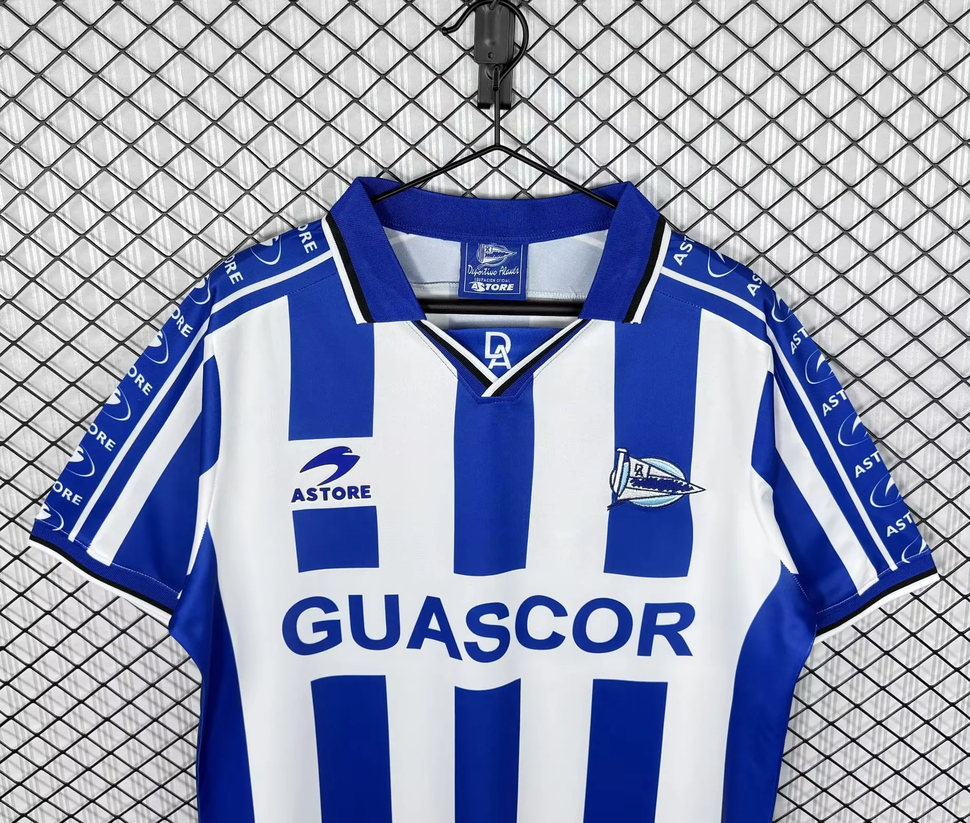 Retro Alavés 1998/99 Home Jersey S-XXL