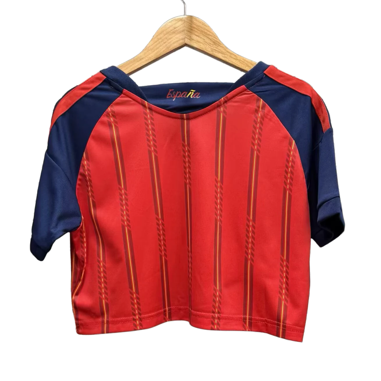 Short Style Female 2026 World Cup Spain Home Jersey S-XXL