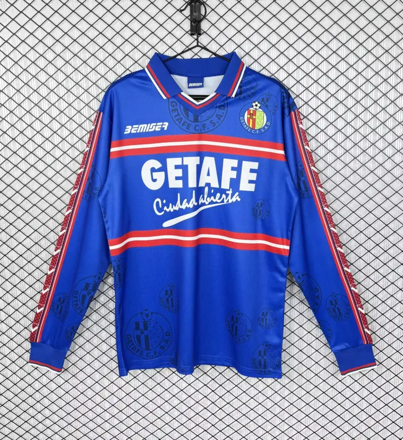 Retro Getafe 98/99 Home Jersey Long Sleeves