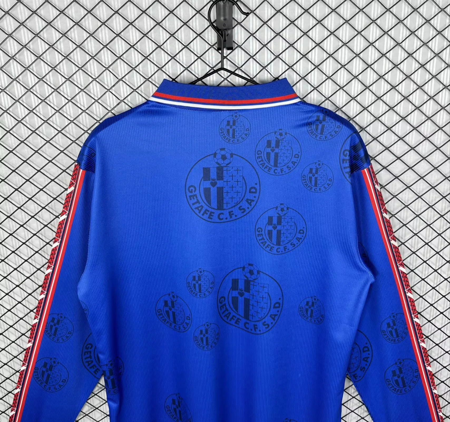Retro Getafe 98/99 Home Jersey Long Sleeves S-XXL 4