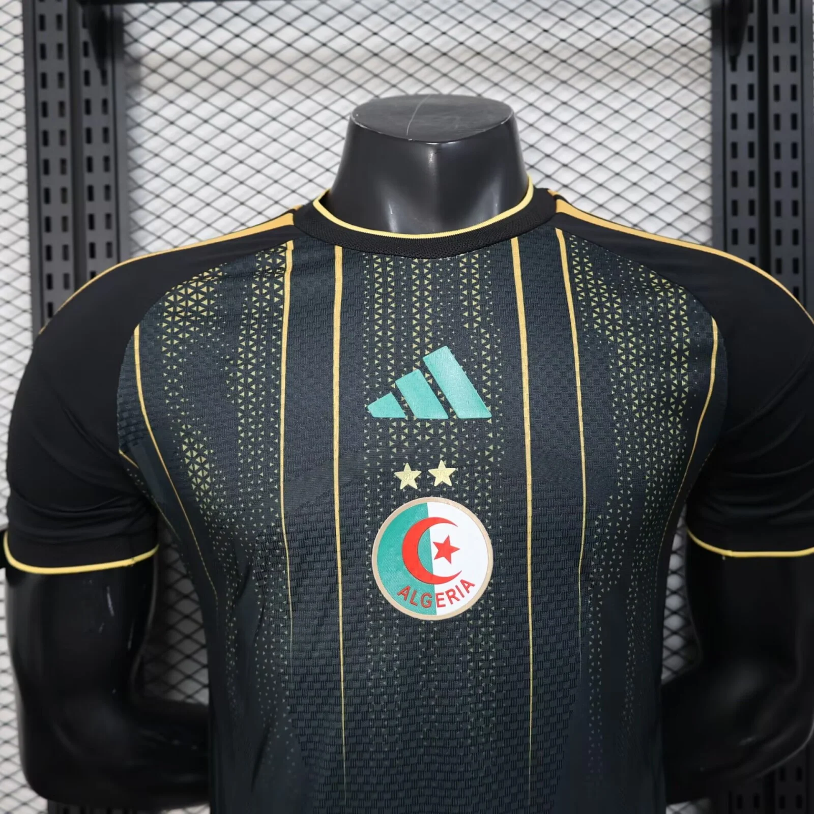 Player Version Algeria 2026 Black Jersey S-XXL 3