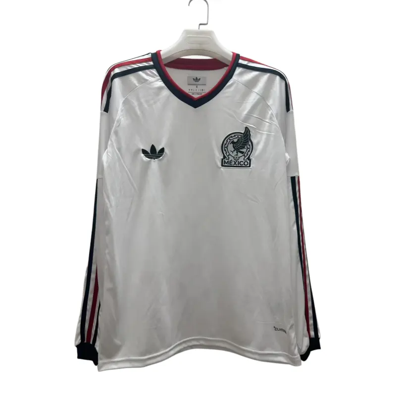 2026 World Cup Mexico Away Jersey Long Sleeves S-4XL Fan Version