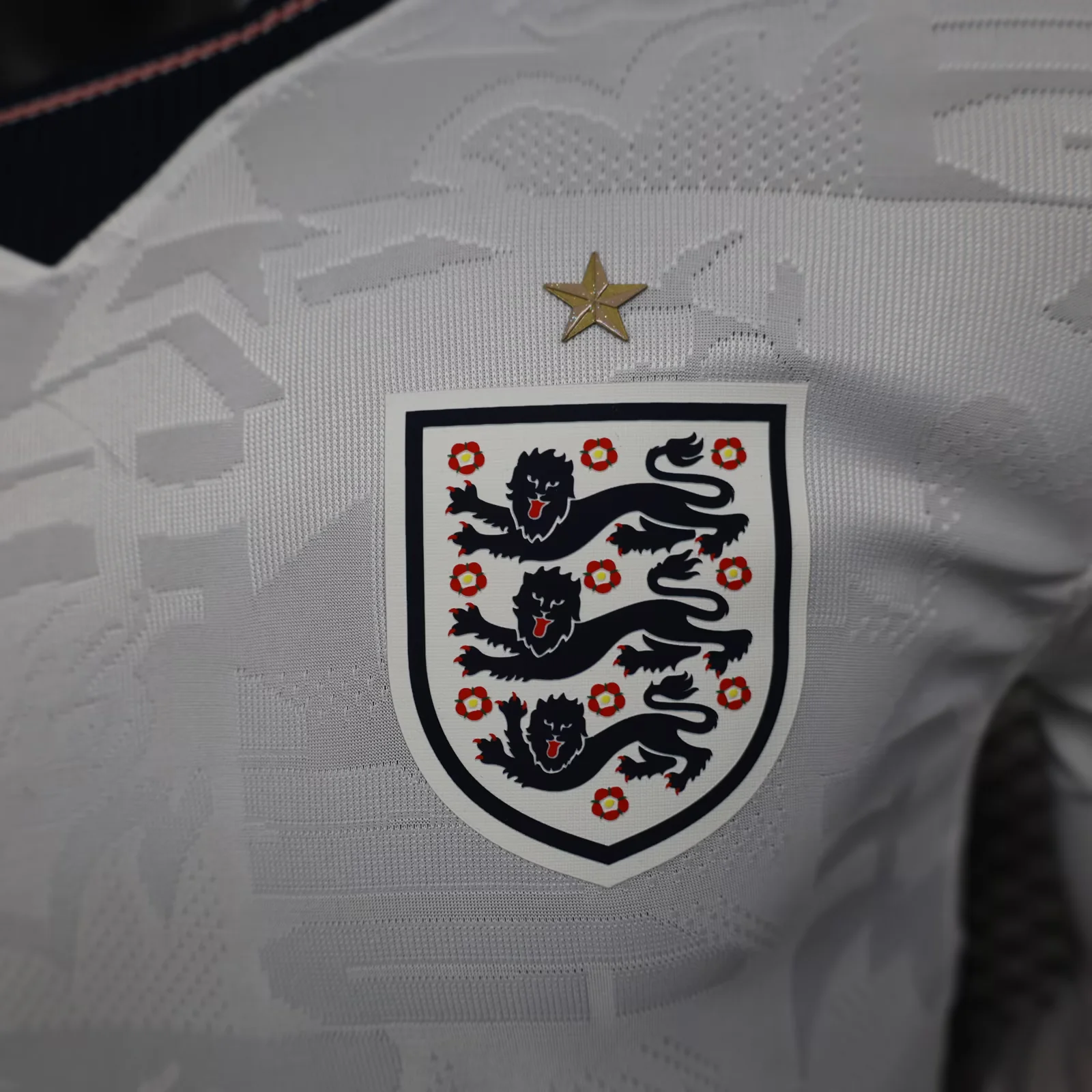 Player Version England 2026 Home Long Sleeves Jersey S-XXL 3