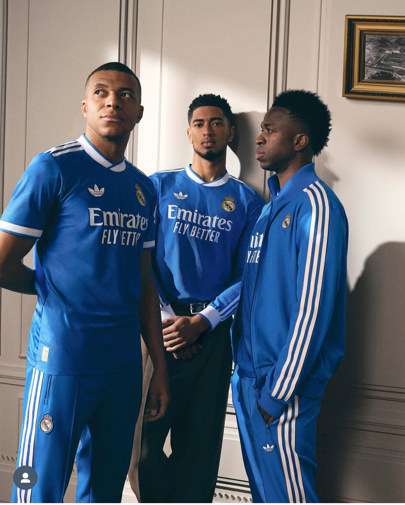 Real Madrid 25/26 Blue training suit