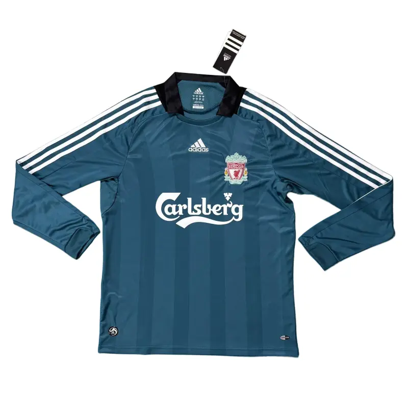 Retro Liverpool 2008-09 Away Jersey Long Sleeves S-XXL