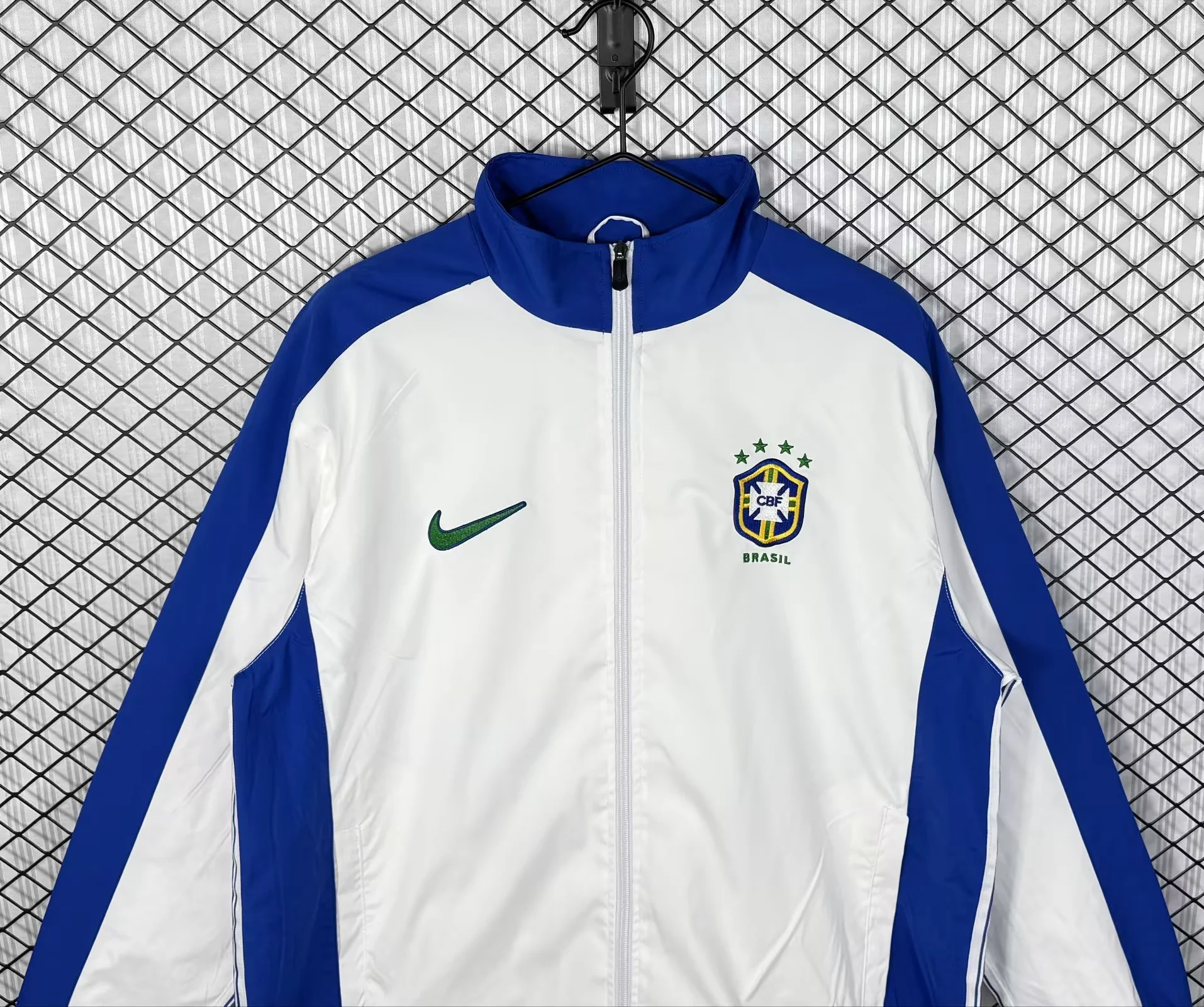 Brazil 1998 White Sweatshirt 3