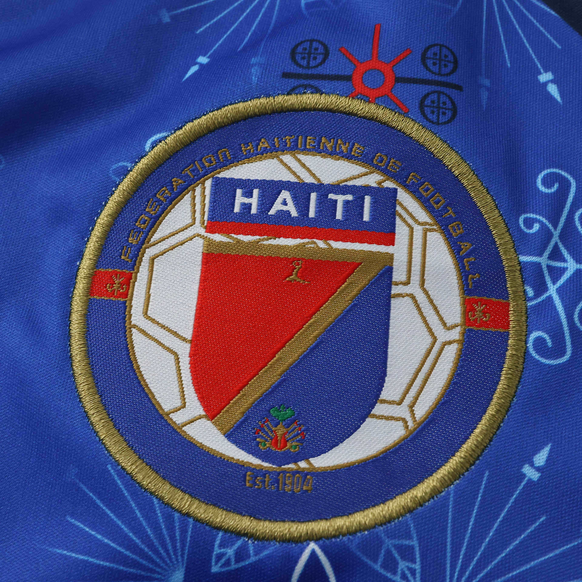 2026 Haiti Blue Jersey Fan Version S-XXL 3