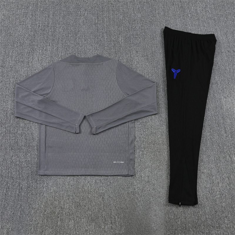 Adult / Kids 2526 Barcelona Half Zipper Training Suit 4