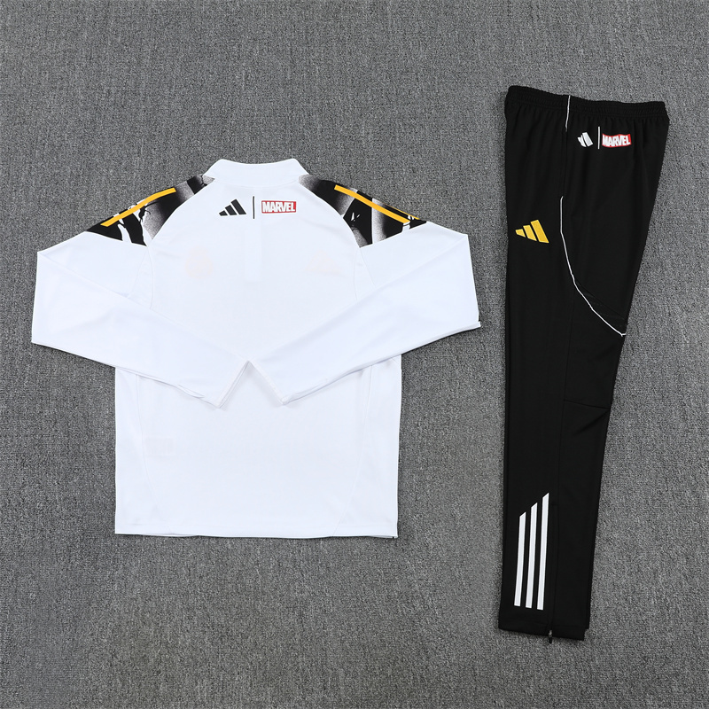 Adult / Kids 2526 Real Madrid Half Zipper Training Suit 4