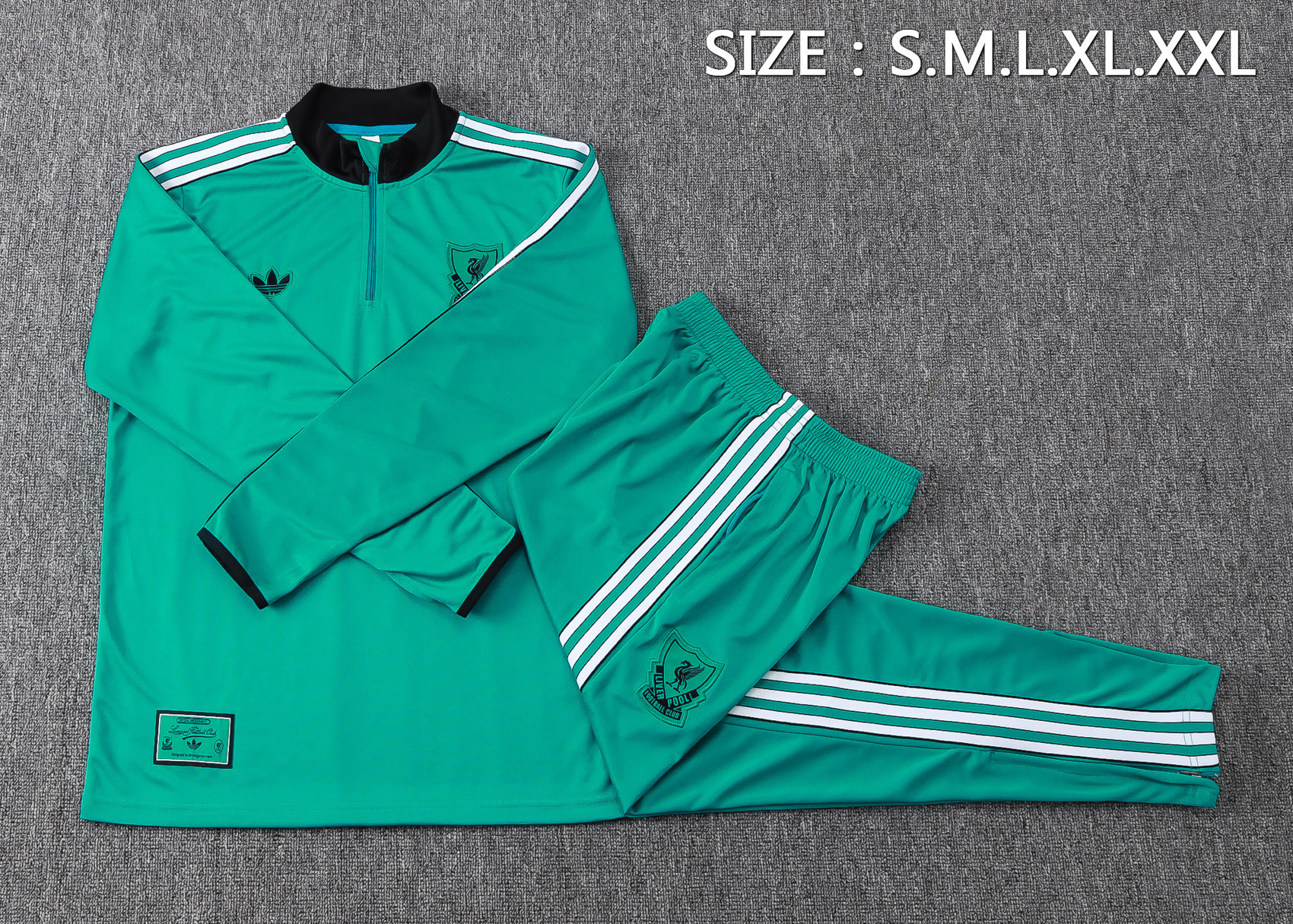 Adult / Kids 2526 LVP Half Zipper Training Suit B25132 3