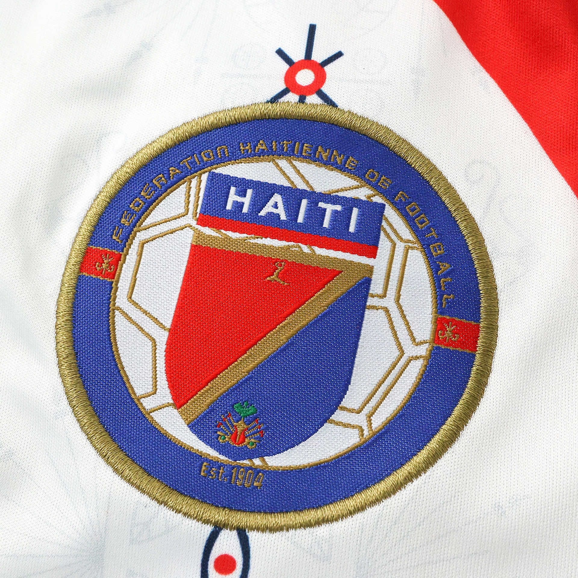 2026 Haiti White Jersey Fan Version S-XXL 3